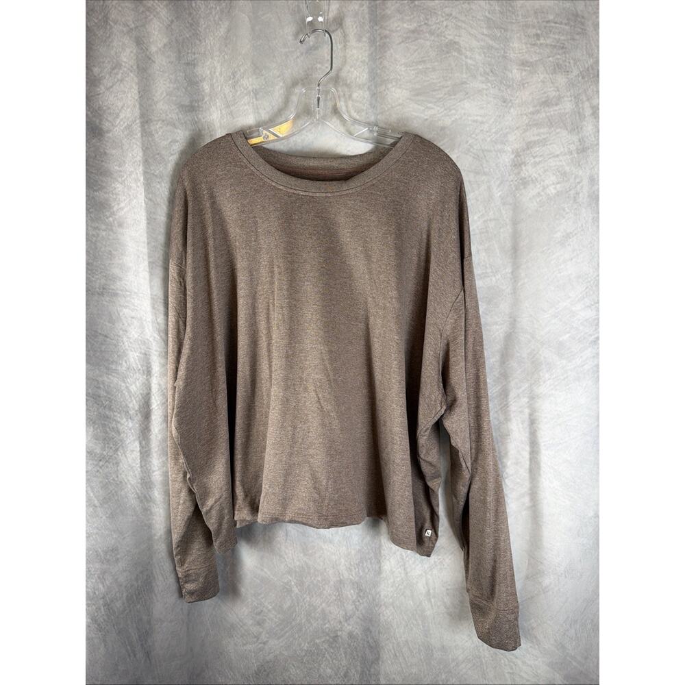 Eddie Bauer Women’s Concord DriFit Surreal Travel Long Sleeve Crew Shirt NWT 3X - Picture 2 of 8